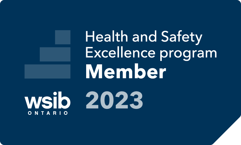 Health and Safety Excellence program member badge