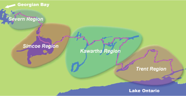 Lake Level Map