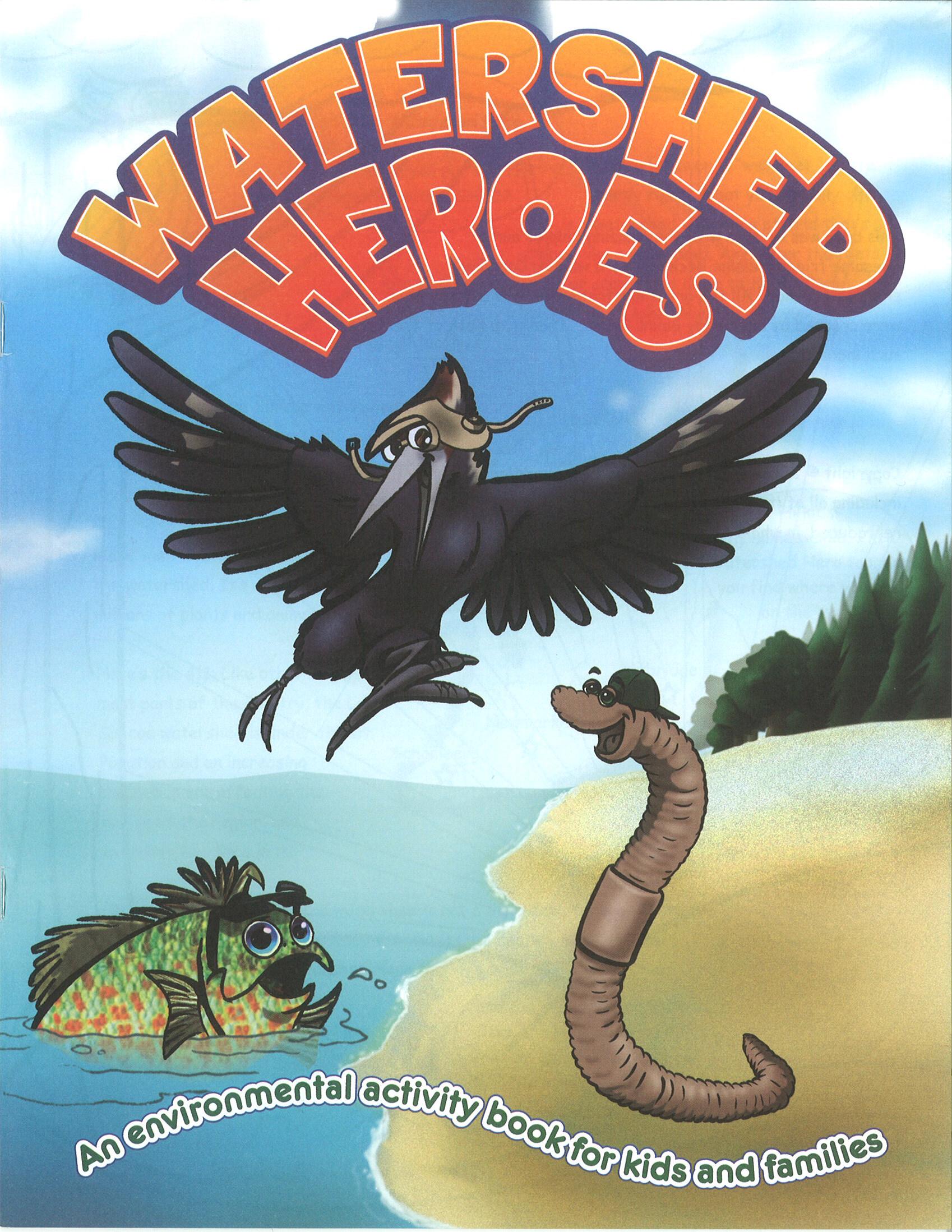 Cover page Watershed heroes activity book