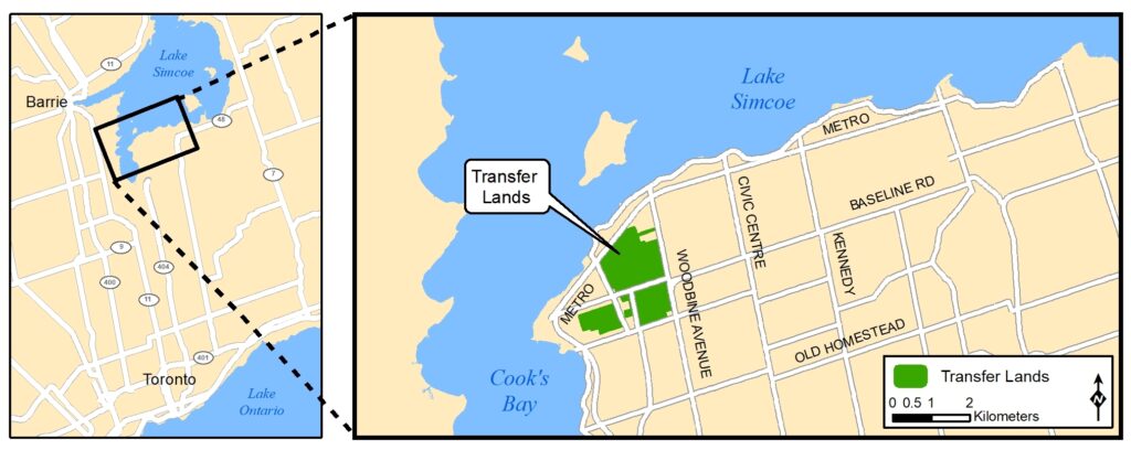 Transfer Lands Map